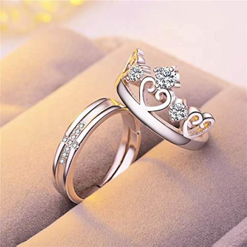 Rose Gold Hug Promise Ring – Adjustable & Anti-Tarnish